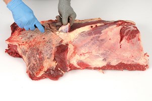 Neck and Chuck Roll – Seam Cut - Splenius Muscle Meat Cut Spec Step 5
